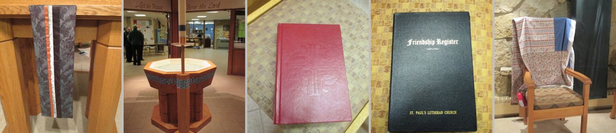 St Paul’s Lutheran Church  – Worship Saturday 5 PM & Sunday 9 AM